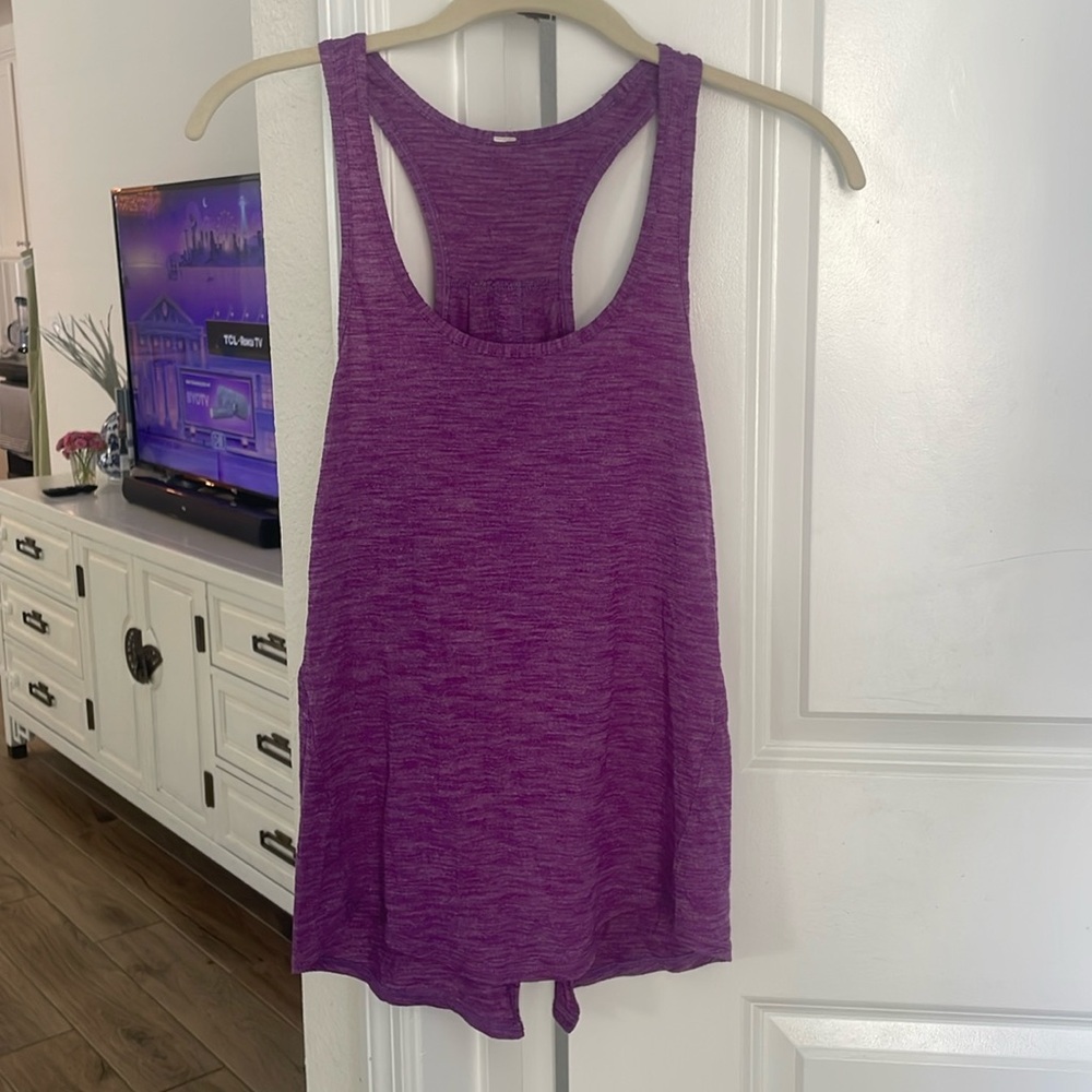 Lululemon Purple Workout Tank
